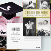 Multi-Photo Daughters Afstuderen Open House Briefkaart