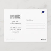 Multi-Photo Daughters Afstuderen Open House Briefkaart (Achterkant)