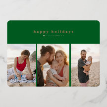 Multi Photo Folie geperste moderne fotokaart