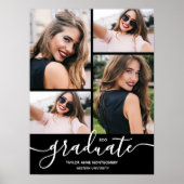 Multi Photo Graduation Party Poster (Voorkant)