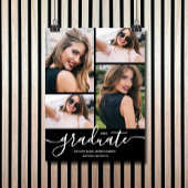 Multi Photo Graduation Party Poster