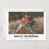 Multi Photo kerst Kaart (Voorkant)