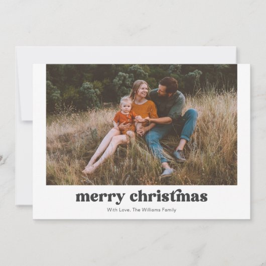 Multi Photo kerst Kaart (Voorkant)