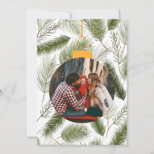 Multi Photo kerst Kaart (Achterkant)