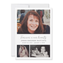 Multi Photo Memorial Sympathy Funeral Programme