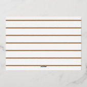 Multi-Photo Merry Kerstkaart Folie Feestdagenkaart (Achterkant)