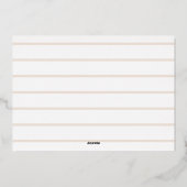 Multi-Photo Merry Kerstkaart Folie Feestdagenkaart (Achterkant)