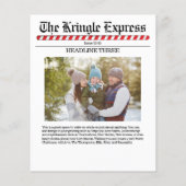 Multi-Photo Merry Kerstmis, North Pole Paper (Achterkant)