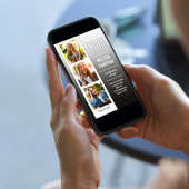 Multi Photo Moderne Afstudeerfeest Kaart