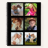 Multi-photo squares custom Journal Notitieboek (Voorkant)
