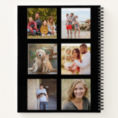 Multi-photo squares custom Journal Notitieboek (Achterkant)