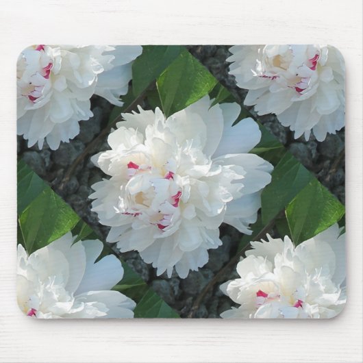 Multi-Precious Peony Mousepad Muismat (Voorkant)