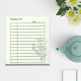Multi-Purpose Aangepast Doel Eucalyptus Botanical Notitieblok