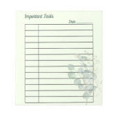 Multi-Purpose Aangepast Doel Eucalyptus Botanical Notitieblok