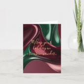 Multi purpose folded card in stylish graphic notitiekaartje (Voorkant)