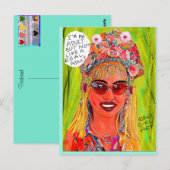 MULTI PURPOSE KAART PER BAD GIRL ART (Voorkant / Achterkant)