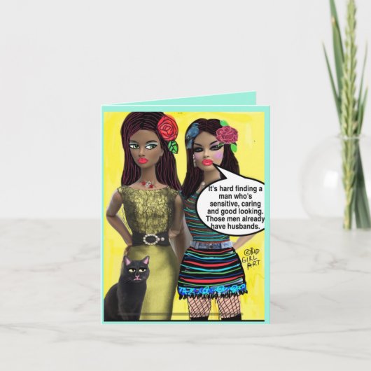 MULTI PURPOSE KAART PER BAD GIRL ART (Voorkant)