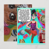 MULTI PURPOSE KAART PER BAD GIRL ART (Voorkant / Achterkant)