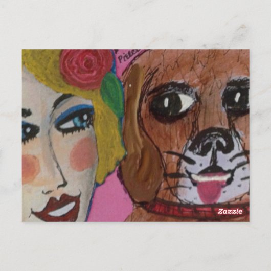 MULTI PURPOSE KAART PER BAD GIRL ART (Achterkant)