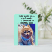 MULTI PURPOSE KAART PER BAD GIRL ART (Staand voorkant)