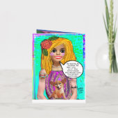 MULTI PURPOSE KAART PER BAD GIRL ART (Achterkant)