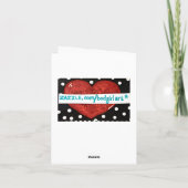 MULTI PURPOSE KAART VAN BAD GIRL ART (Achterkant)