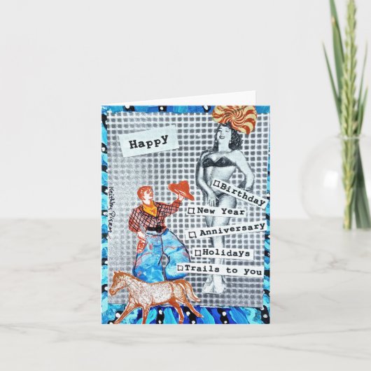 MULTI PURPOSE KAART VAN BAD GIRL ART (Voorkant)