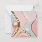 Multi purpose note card in stylish graphic notitiekaartje (Achterkant)