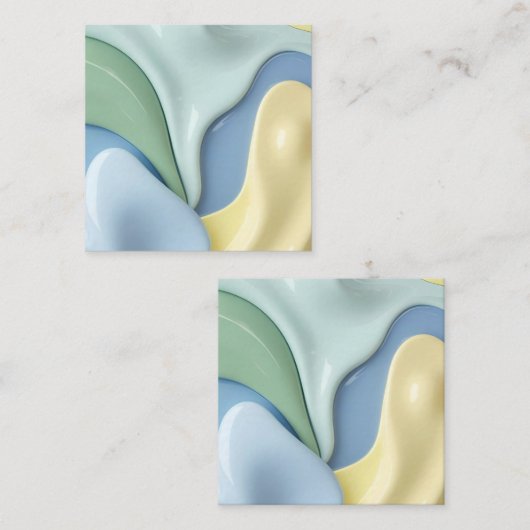 Multi purpose note card in stylish graphic notitiekaartje (Voorkant / Achterkant)