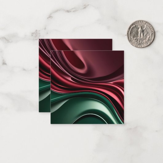 Multi purpose note card in stylish graphic notitiekaartje (Voorkant / Achterkant in situ)