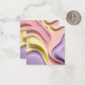 Multi purpose note card in stylish graphic notitiekaartje (Voorkant / Achterkant in situ)