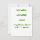 Multi-Purpose Uitnodiging - Zelfde-Geslacht Weddin (Achterkant)