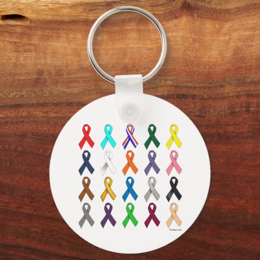 Multi-Ribbon Sleutelhanger (Achterkant)