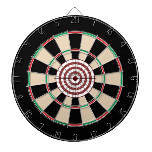 Multi Ring Doelen Dartboard Dartbord (Voorkant)