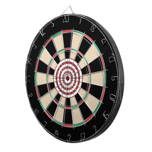Multi Ring Doelen Dartboard Dartbord (Voorkant Rechts)