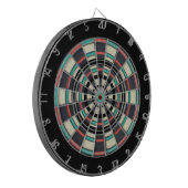 Multi Ring Peg Patroon Dartboard Dartbord (Voorkant Links)