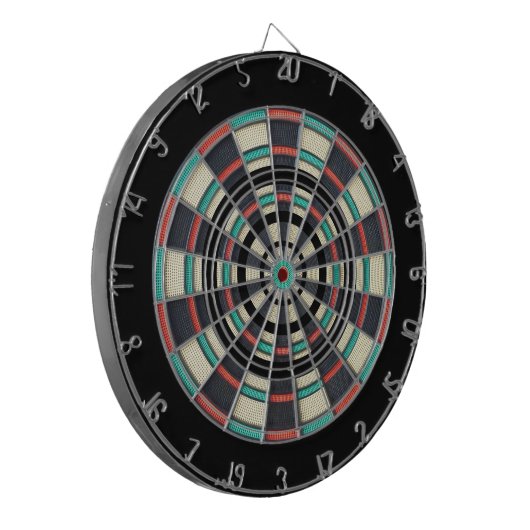 Multi Ring Peg Patroon Dartboard Dartbord (Voorkant Links)