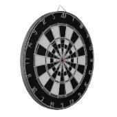 Multi Ring Zwart-wit Dartboard Dartbord (Voorkant Links)