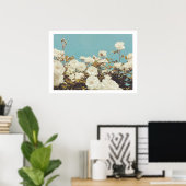 Multi Roses Bloementuin Foto Kunstprint Poster (Thuiskantoor)