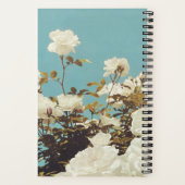 Multi Roses Floral Garden Custom Spiral Notebook Notitieboek (Achterkant)