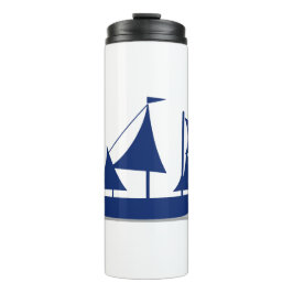 Multi-Sail Sailboat Marine Nautical Thermosbeker
