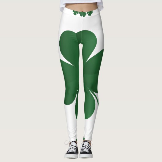 Multi-shamrocks Leggings (Voorkant)
