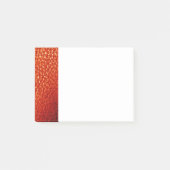 Multi Sinaasappel Faux leder Post-it® notes (Voorkant)