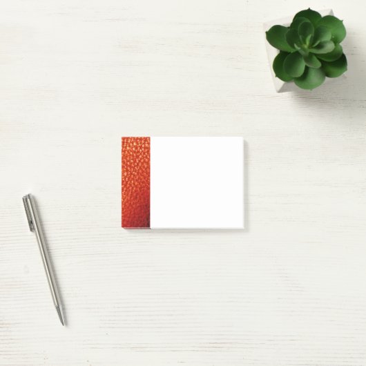 Multi Sinaasappel Faux leder Post-it® notes (Kantoor)