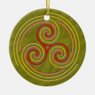 Multi-spiral #20 keramisch ornament