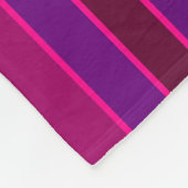 Multi Stripe Fleece Deken (Hoek)