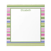 Multi-Stripe Narrow-notebook Notitieblok (Voorkant)