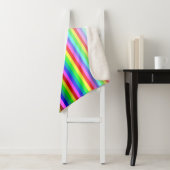 Multi-Stripe Sherpa Blanket 60 x 80 inch Deken (In situ)