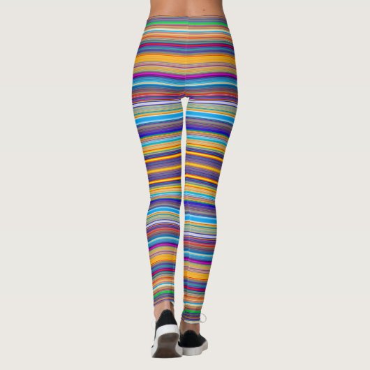 Multi-Striped Leggings (Achterkant)