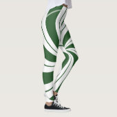 Multi-Swirl Spearmint Leggings (Rechts)